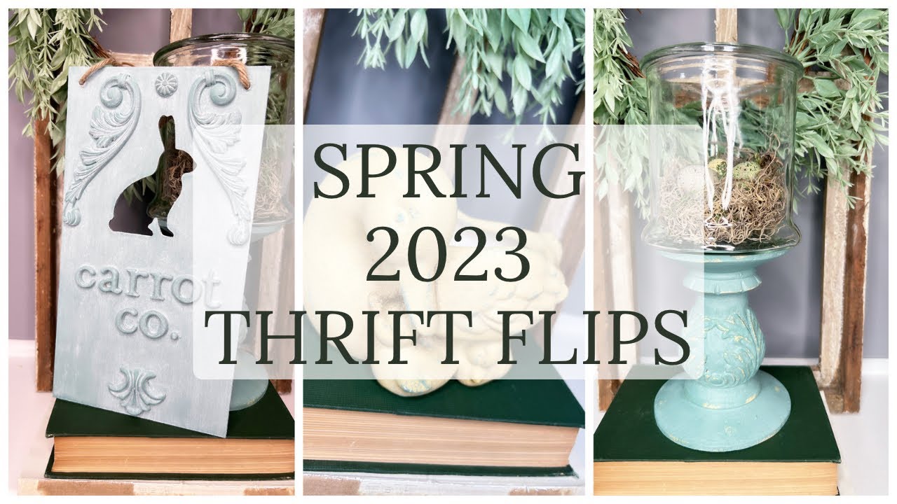 Flip these new thrift finds with me for Spring | New Spring Home Decor ...
