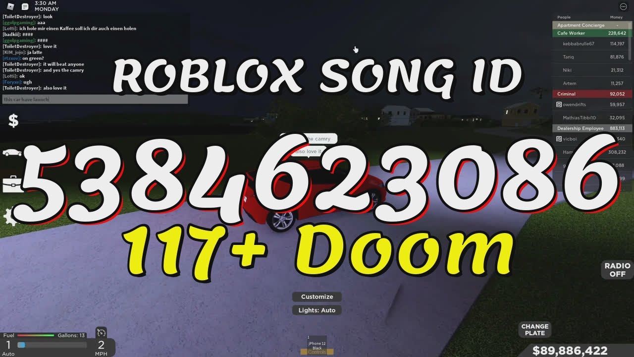 Roblox DOOM Music ID Codes (November 2023) - Touch, Tap, Play