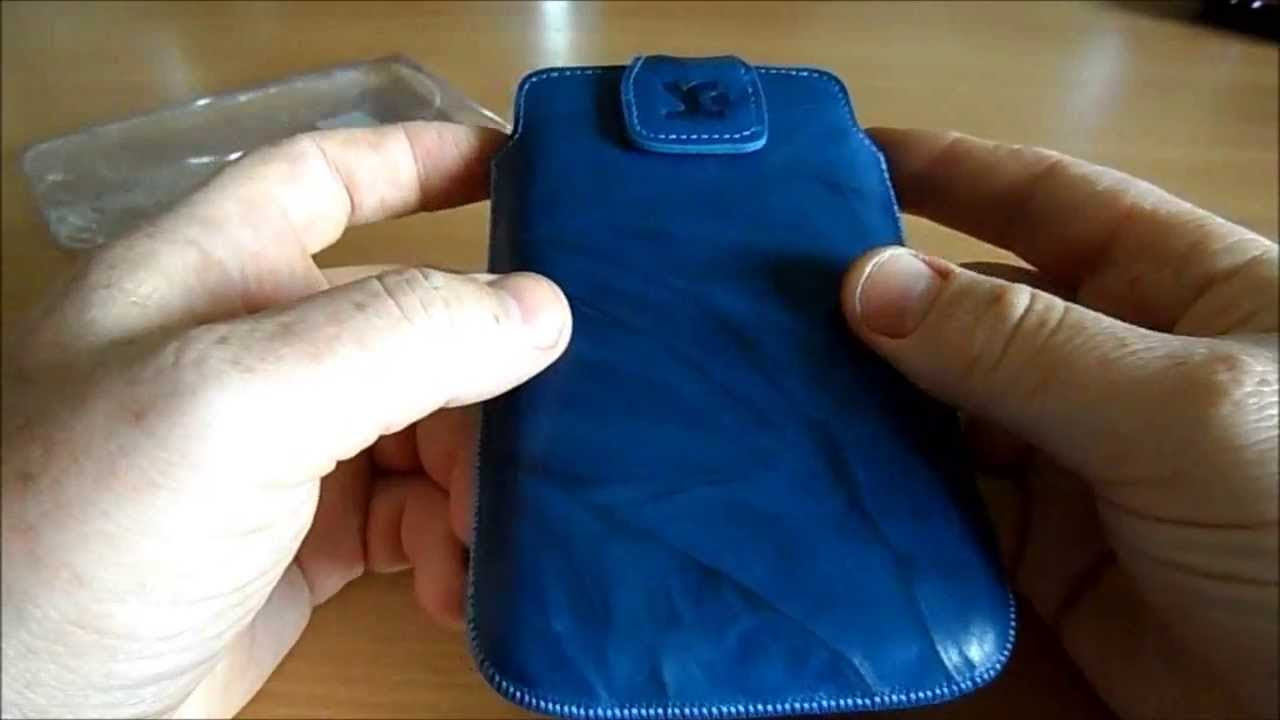 New Samsung Galaxy S4 Pouch Review - Suncase Leather Case with Belt Loops for Large Smartphones