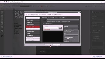 password protected pages and popups.avi