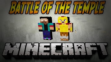 Minecraft Capture the Wool - BATTLE OF THE TEMPLE