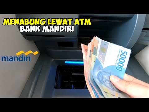 Cara isi ulang saldo Mandiri e cash via ATM mandiri. 