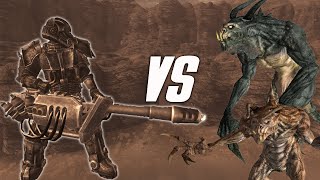 How Many Enclave To Clear Deathclaw Promontory? | Fallout NPC Battles