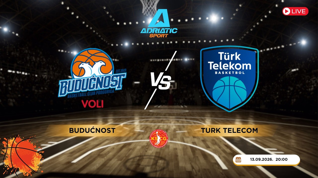 Memorijalni turnir "Ljubo Jovanović" | Budućnost Voli vs Turk Telecom | Finale | LIVE