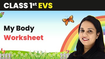My Body - Worksheet | Class 1 EVS