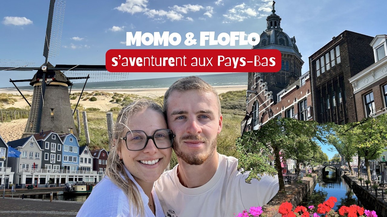 Momo & Floflo s'aventurent aux Pays-Bas 🚲🌷🇳🇱