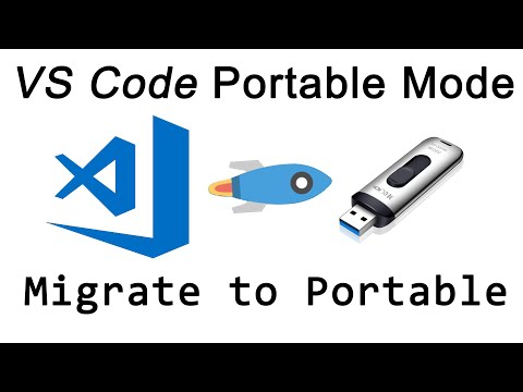 Visual Studio Code Portable Mode for Windows | VS Code