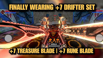 RAN Mobile: The Master Class - Collection check! Wearing +7 DRIFTER SET +7 TB, Rune Blade