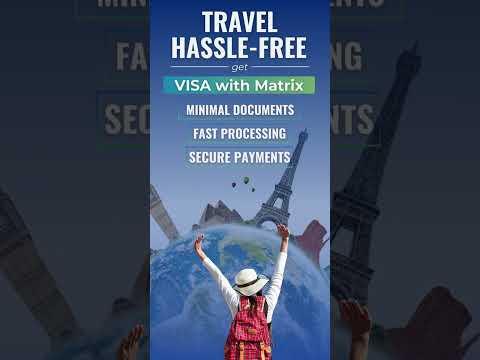 Visa with Matrix for Hassle-free travel ✈️⁣🌎✨