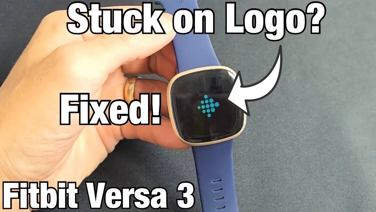 fitbit versa 3 frozen