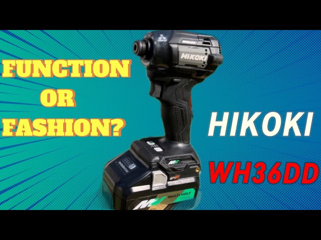 Function or Fashion?? Hikoki WH36DD - YouTube Function or Fashion?? Hikoki WH36DD - YouTube