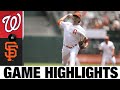Nationals vs. Giants Game Highlights (7/11/21) | MLB Highlight