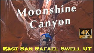 Moonshine Canyon, My Favorite Slot Canyon! San Rafael Swell Utah [4K UHD Cinematic!]