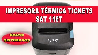 Impresora Térmica Tickets SAT 116T Grátis Software POS screenshot 5