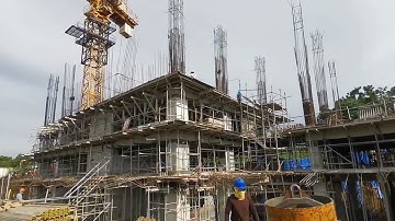Construction of Highrise Building. (Foundation and Structural Frames Works) Part 111.