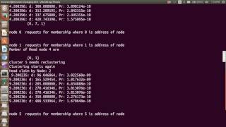 Dynamic Clustering in MANETs