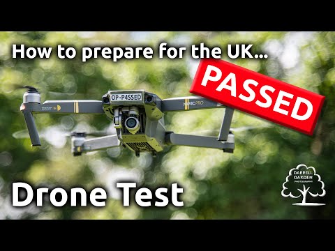 Preparing to pass the UK drone theory test