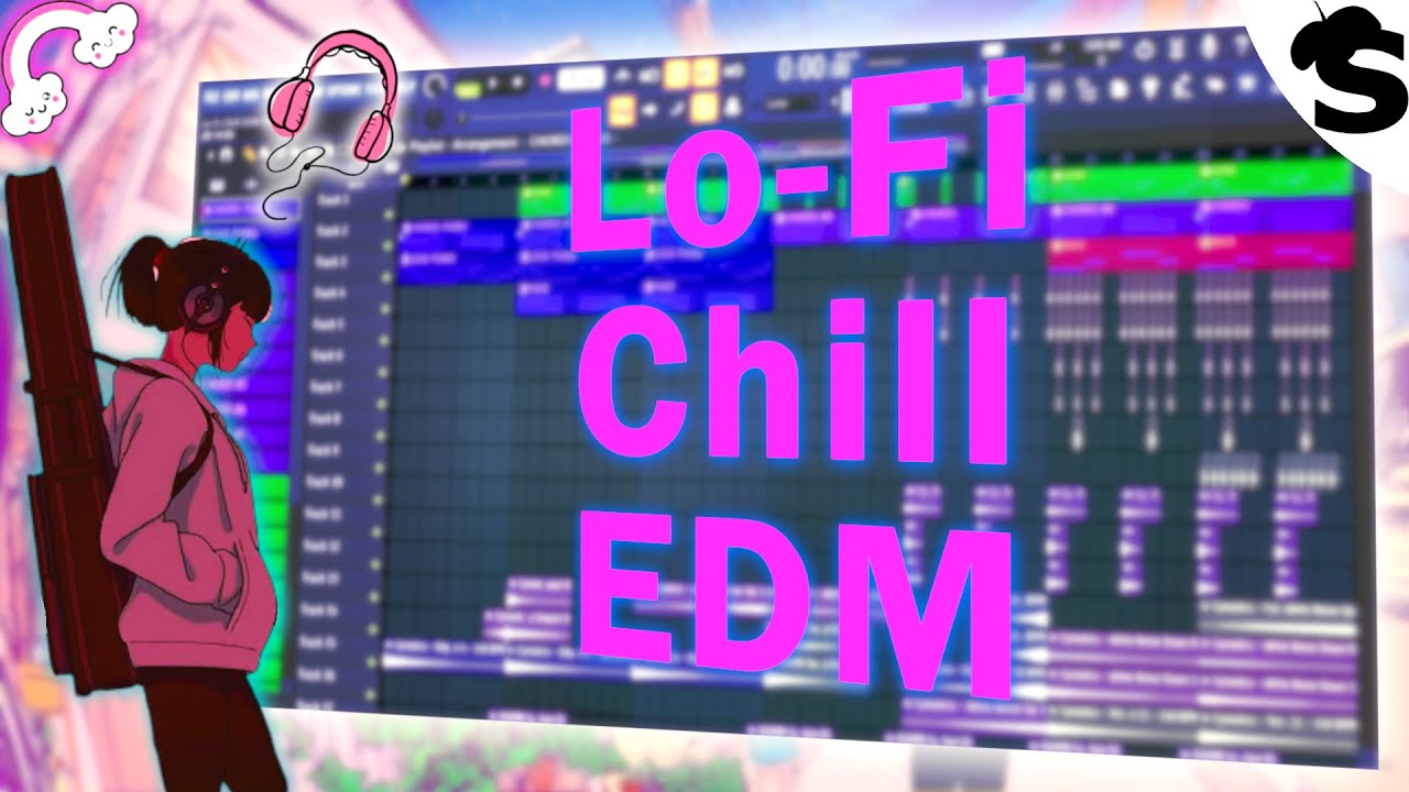 How To Make Lo Fi Chill EDM FREE FLP    FL Studio 20 Tutorial