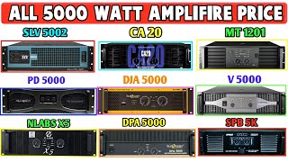 Top Best 5000 Watt Power Amplifires Pricelist // 5000watt Amplifire Price