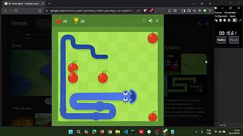 Snake game small map fast 5 apples collect 25 apples speedrun