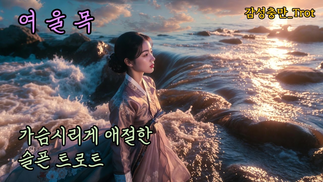 가슴 시리게 애절한 슬픈 트로트_여울목 