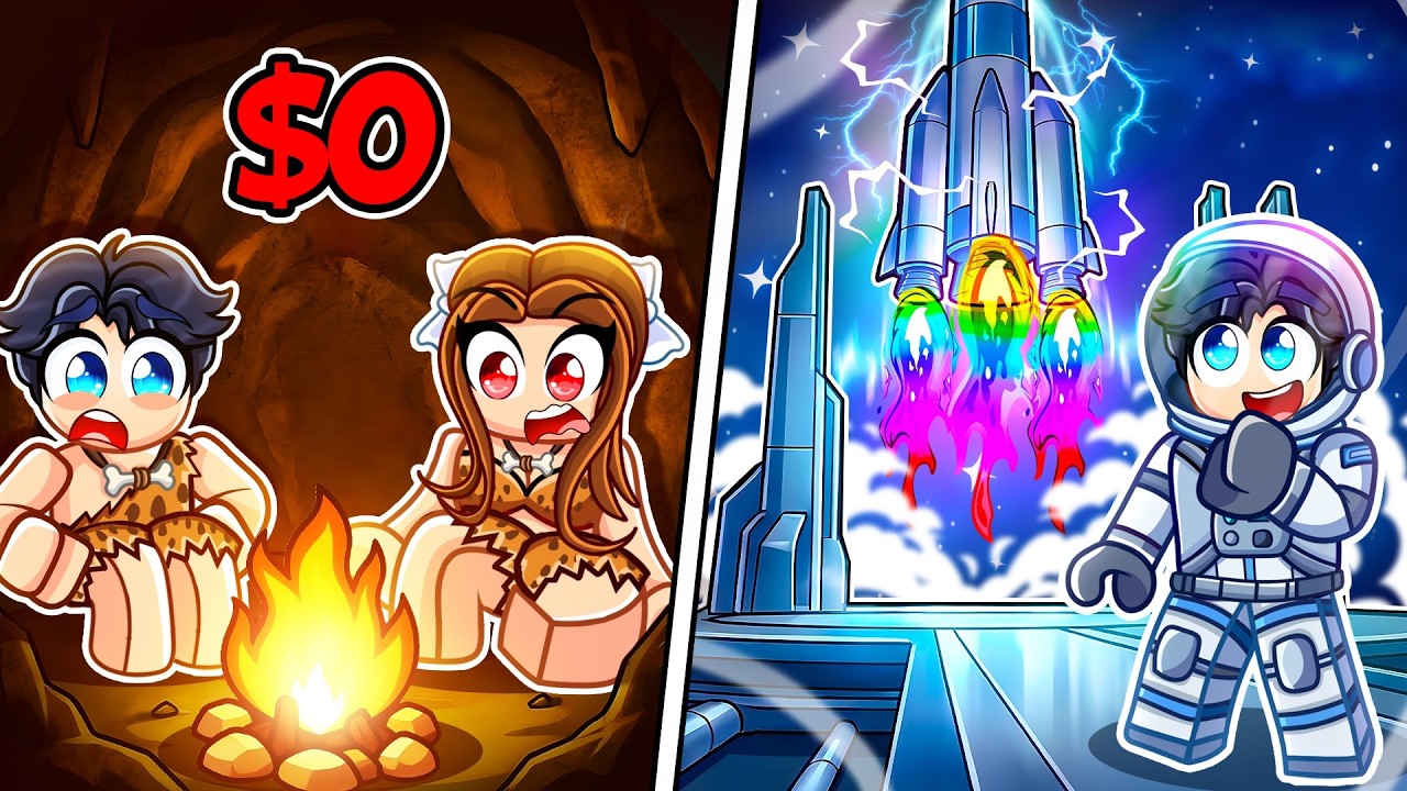 I Spent $954,654 In AGE EVOLUTION Tycoon... (Roblox)