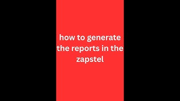 How to Generate Reports in Zapstel | Best Hostel Management Software 2025