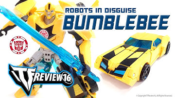 Transformers Robots In Disguise Bumblebee Warrior Class Video Review