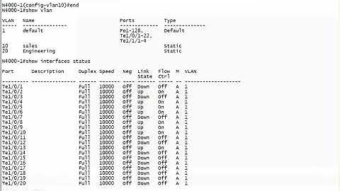 Dell EMC Networking N Series VLAN access and trunk mode