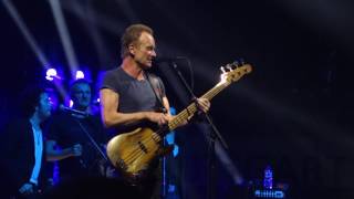 Sting - Walking on the moon - Stuttgart 29.03.2017 chords