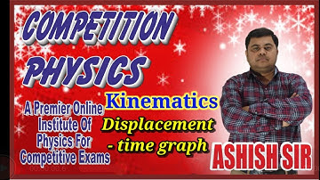 Competition Physics By Ashish Sir (Motion in one -D -Displacement-Time graph.)