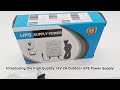 CKS 12V 2A Outdoor UPS Power Supply: Reliable Backup for Your Devices