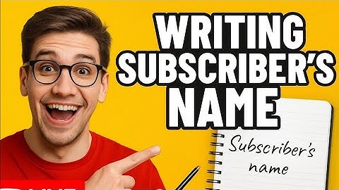 writing a subscriber