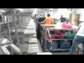 Production line threedimensional shoes conveyer line