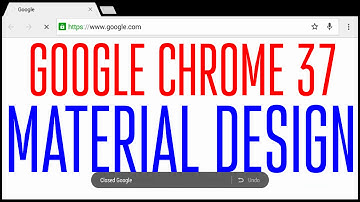 Google Chrome 37 Beta Brings Material Design!(Review)