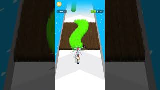 Grass Cutting Run Level 3  | New Games Daily screenshot 2