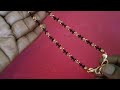 Mangalsutra making at home 35//easy beaded jewellery