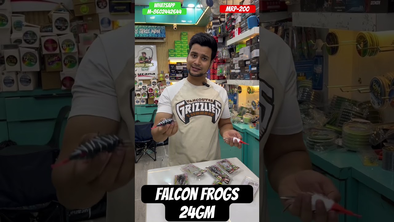 FALCON FROGS 24gm Mrp-200 WhatsApp-8602442644 #fishing #fishinggear #shortsvideo #shorts #viral