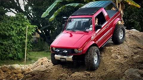 Tamiya CC-01 x MST CFX - Mitsubishi Pajero Metal Top Wide - Trail 2022.10.01