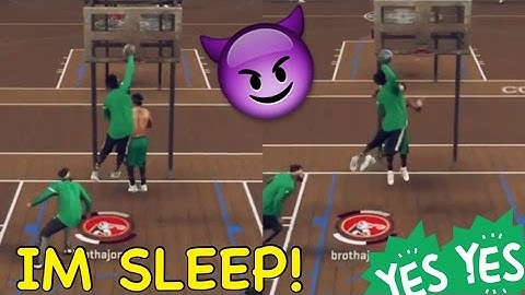 CONTACT DUNKS ON A PLAYMAKER!! WTF DEMIGOD GLITCH! NBA 2k17