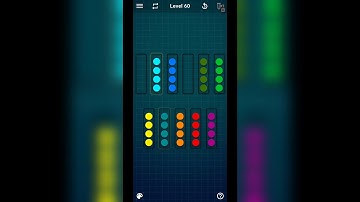 Ball Sort Puzzle Level 60 Solved