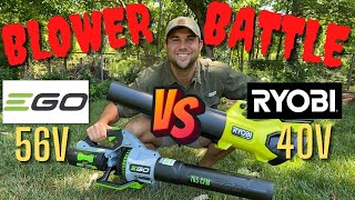 Best Cordless Blower: EGO vs Ryobi Head-to-Head