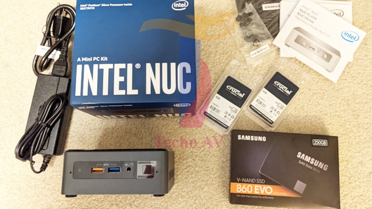 ＜メモリ付・訳アリ＞Intel nuc NUC7CJYH