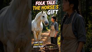 A young girl’s kindness saves her village with a magical horse! ✨🐎 #hero #magic #kindness #fantasy