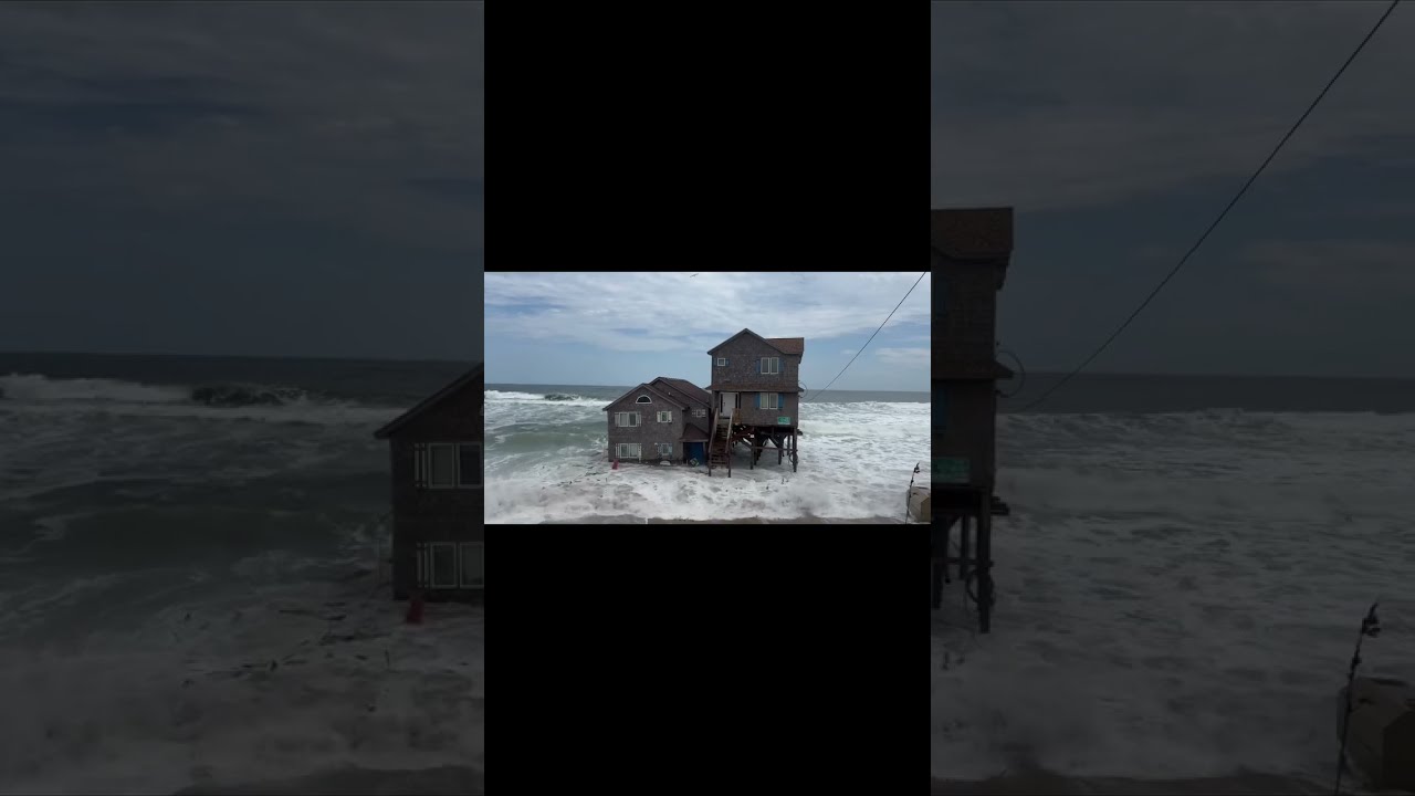 3rd Rodanthe House Collapses Into Ocean This Week On Outer Banks