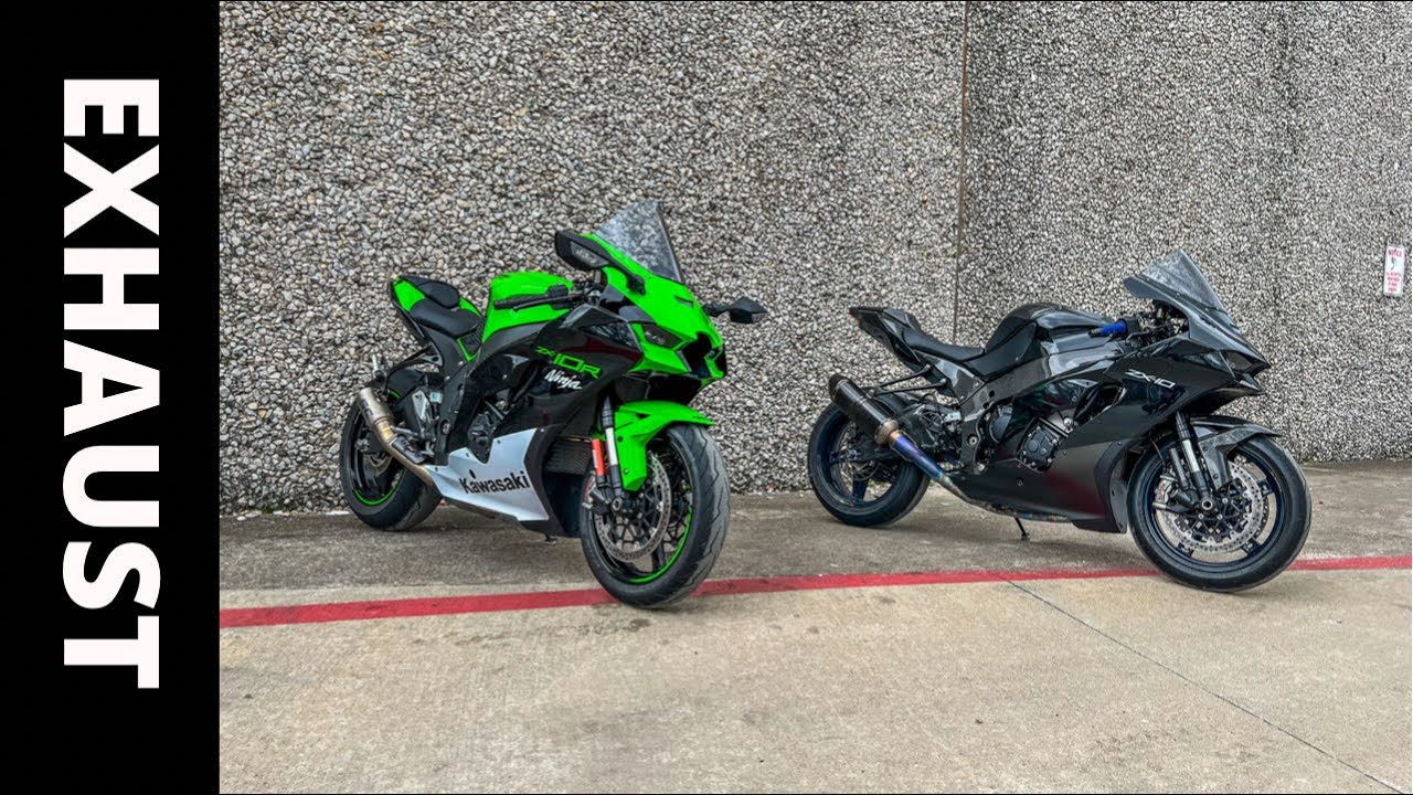 2021 Zx10r SC Slip On Vs Full Akrapovic 💨 - YouTube