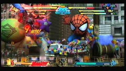 MvC3: Wolverine Combo 01-FATAL CLAW