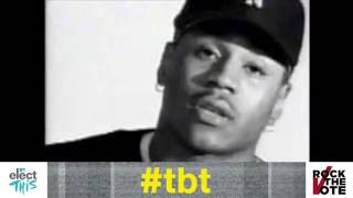 LL Cool J for Rock the Vote (1992) || #RockTheVoteTBT