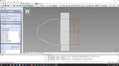 FreeCAD Tutorial | Exercise 16: Creation the 3D Model of Detail from 2D Draft in PartDesign