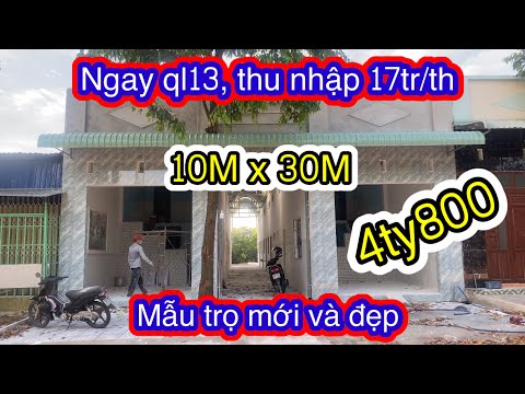 Video Mỹ phước 3 Bến Cát - Bán cặp trọ (10x30) ngay sát... - youtube